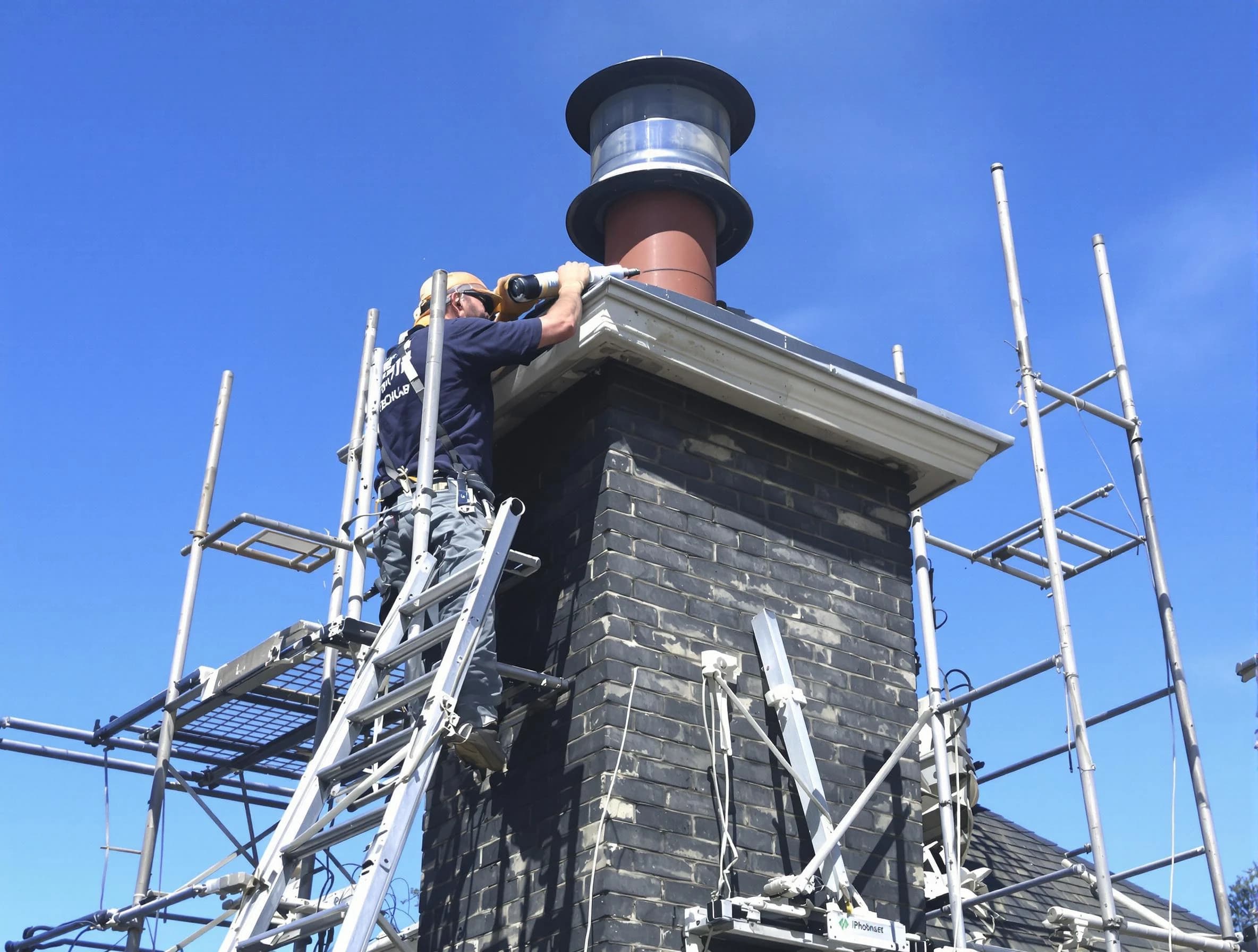 Sturdy chimney crown finished by Holladay Chimney Sweep in Holladay, UT