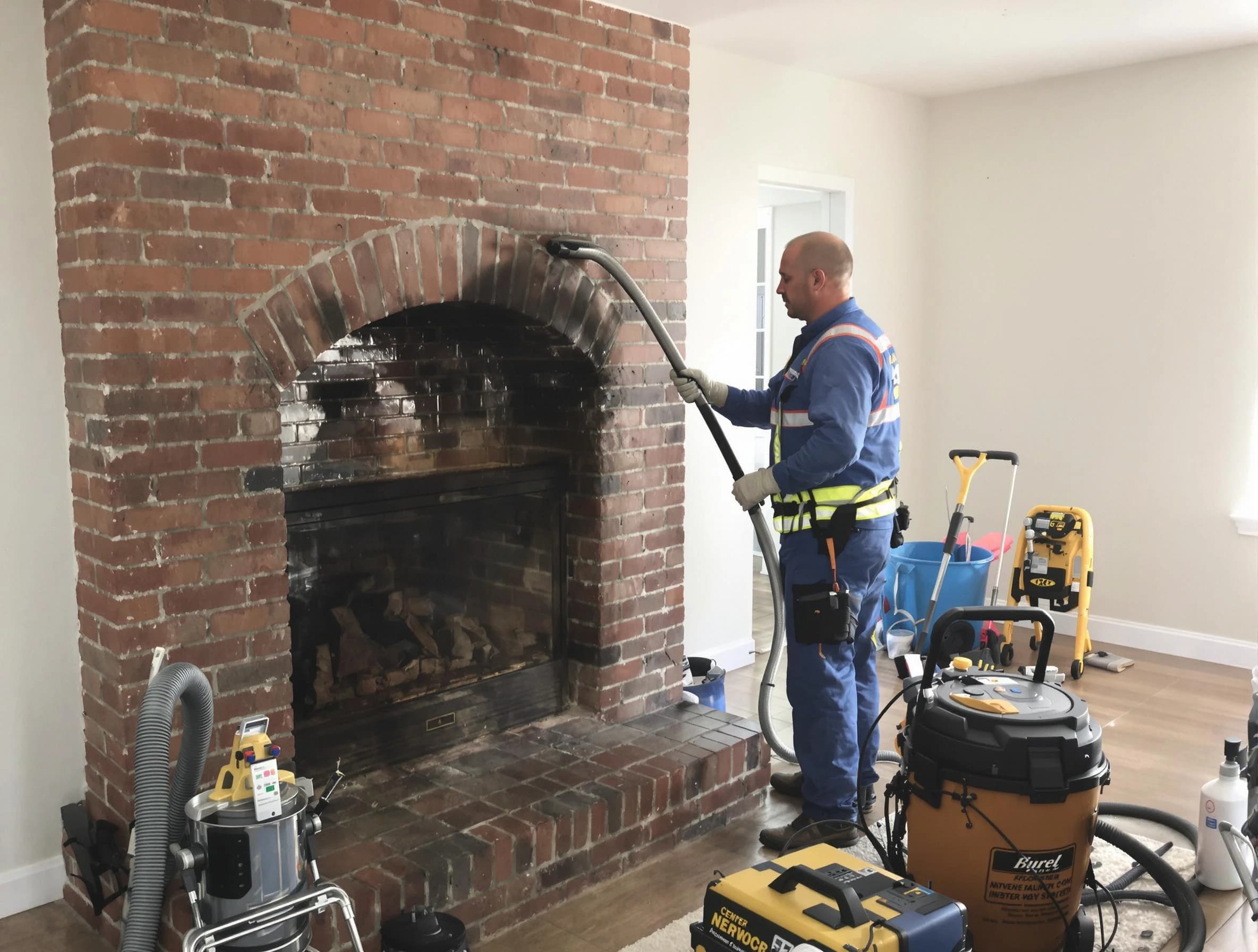 Holladay Chimney Sweep expert performing detailed chimney sweep in Holladay, UT