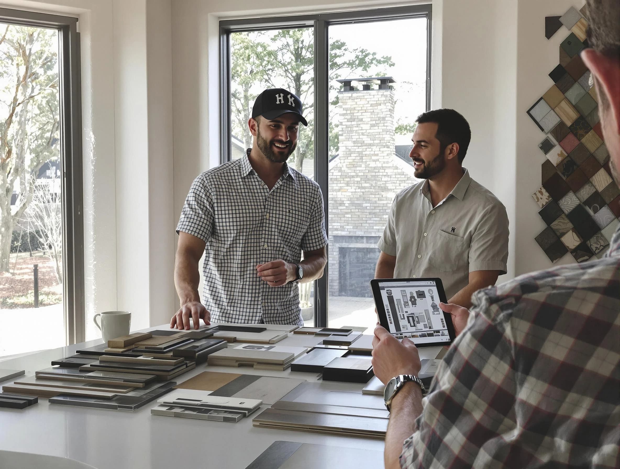 Holladay Chimney Sweep remodeling a chimney and fireplace in Holladay, UT