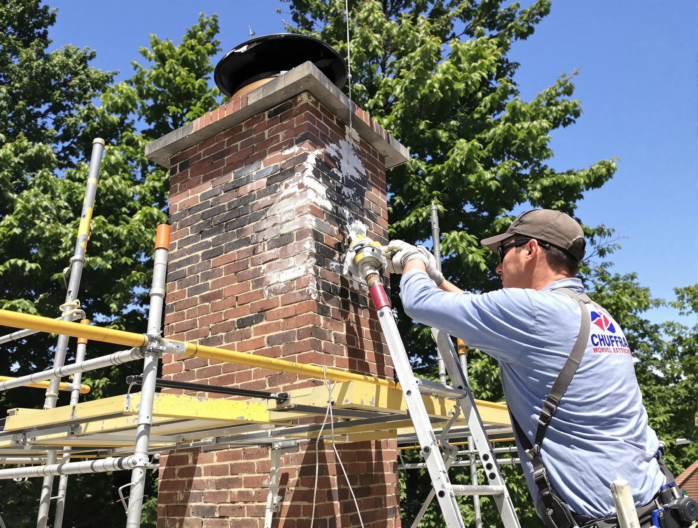 Structural chimney repair by Holladay Chimney Sweep in Holladay, UT