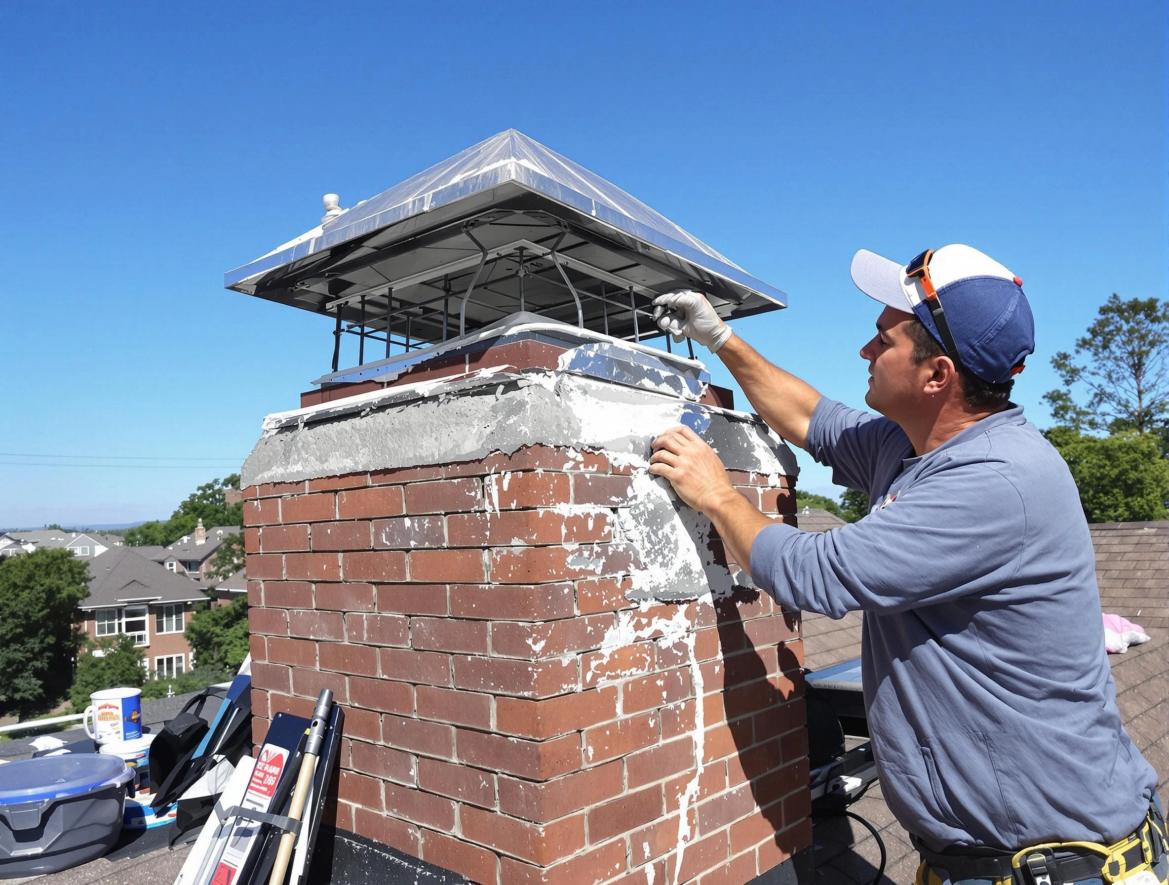 Chimney Crown Services in Holladay