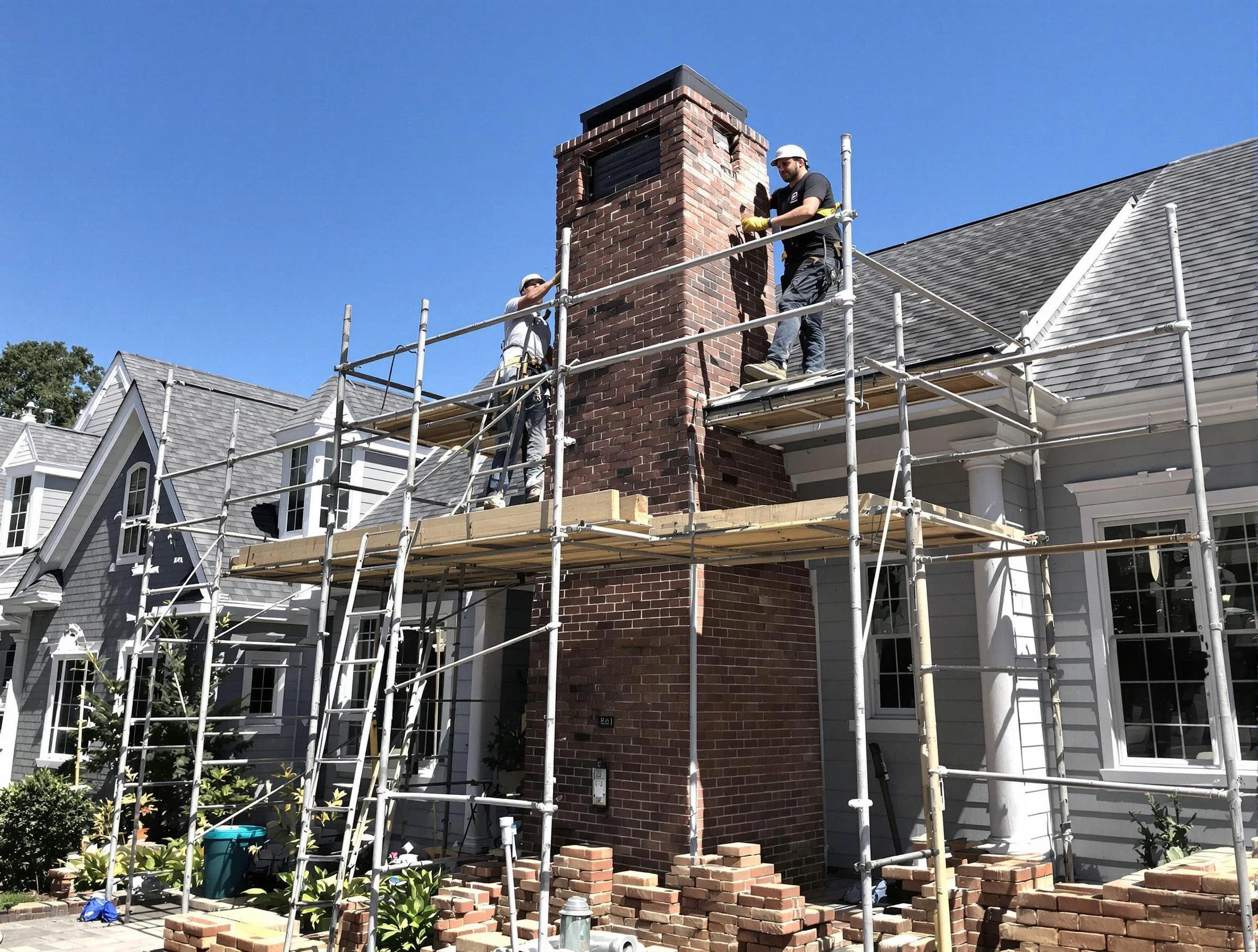 Chimney Rebuilding in Holladay