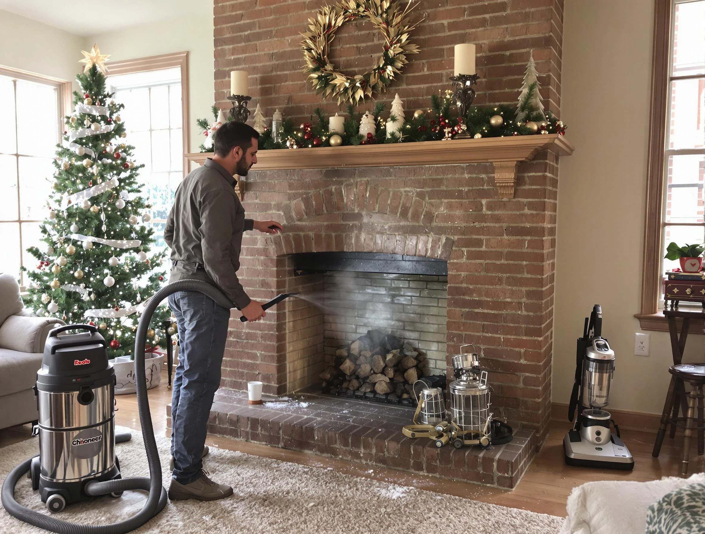 Fireplace Cleaning in Holladay