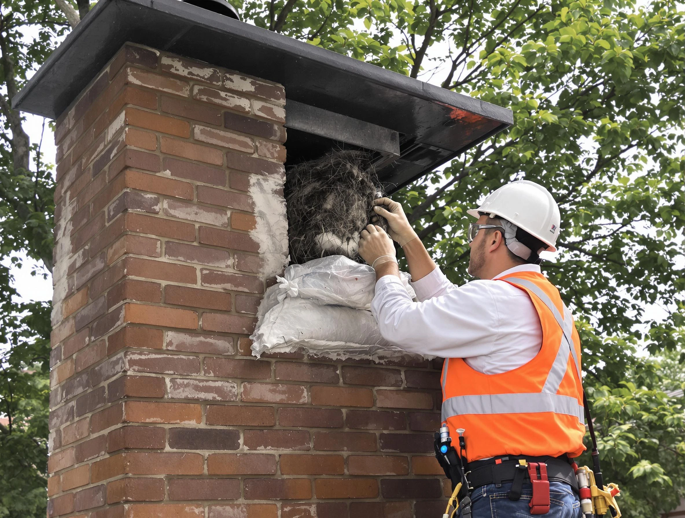 Humane removal of debris and animals by Holladay Chimney Sweep in Holladay, UT
