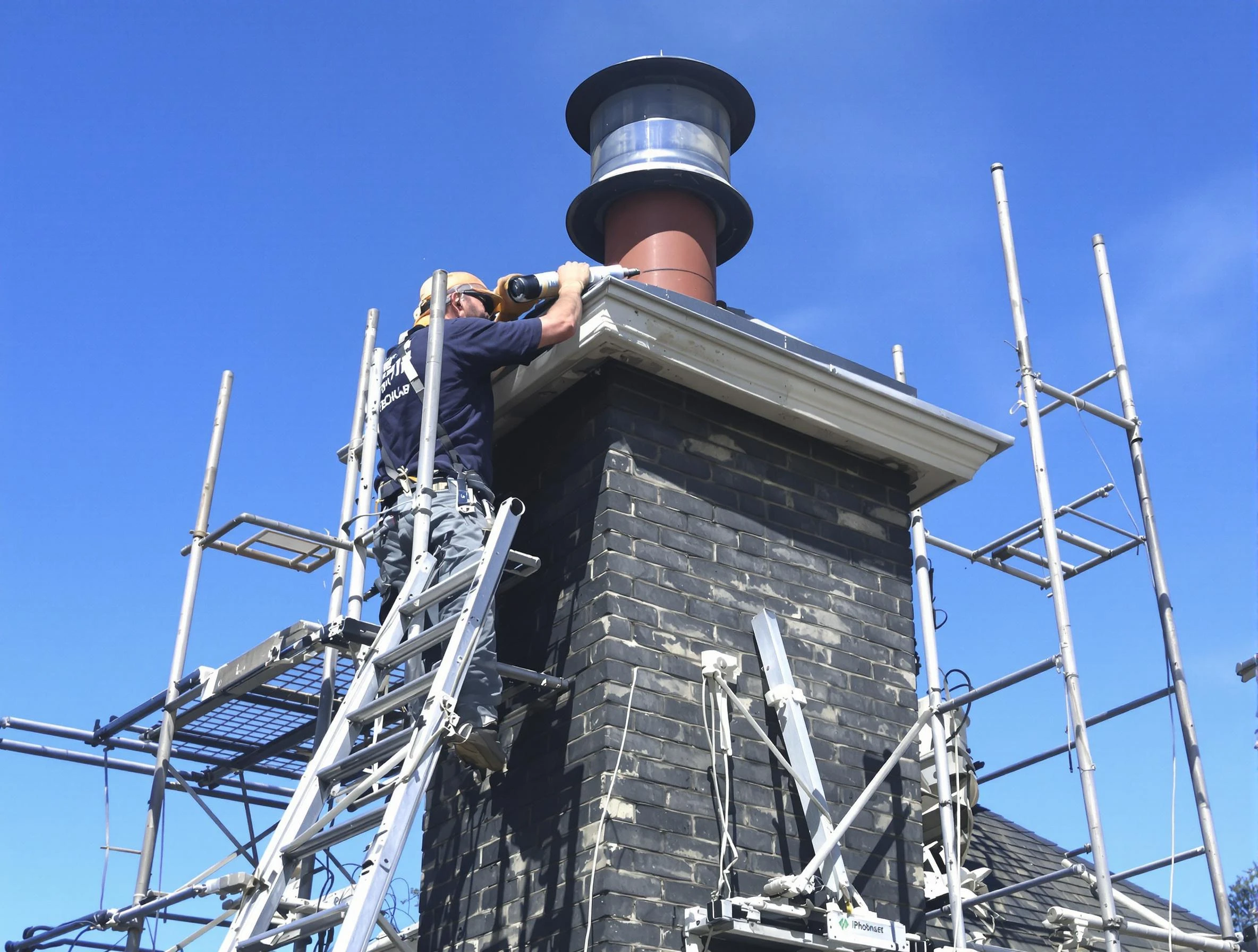 Sturdy chimney crown finished by Holladay Chimney Sweep in Holladay, UT