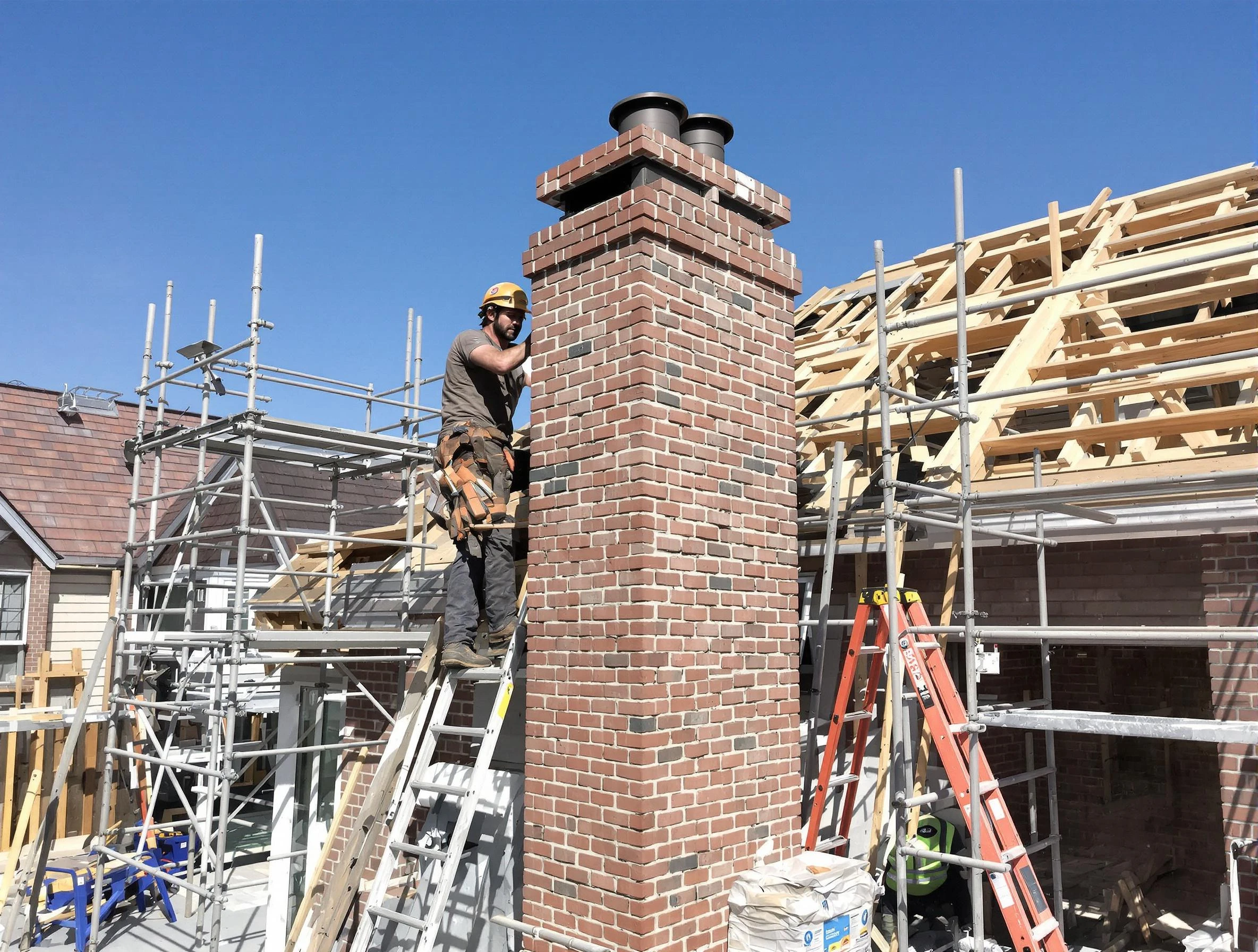 New chimney installation completed by Holladay Chimney Sweep in Holladay, UT
